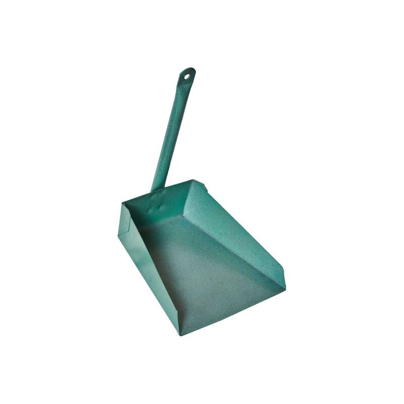 Совок для мусора металлический с короткой ручкой