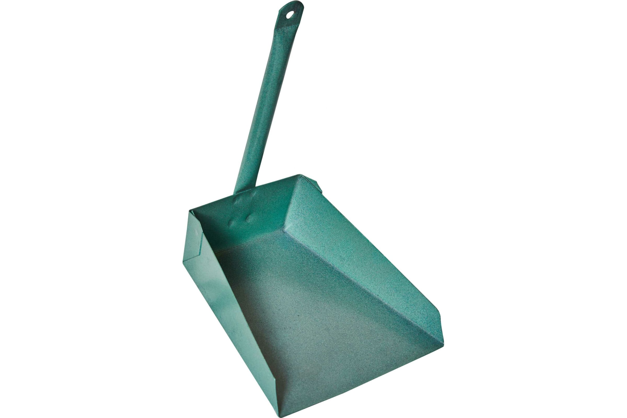 Совок для мусора металлический с короткой ручкой