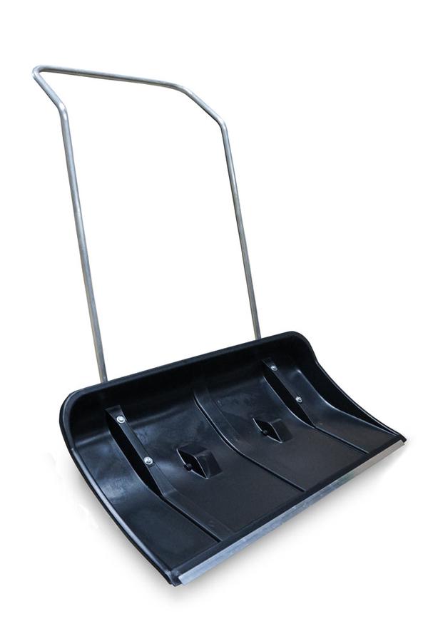 Скрепер морозостойкий пластиковый на колесах с алюминиевой накладкой (820*450) Скрепер морозостойкий пластиковый на колесах с алюминиевой накладкой (820*450)