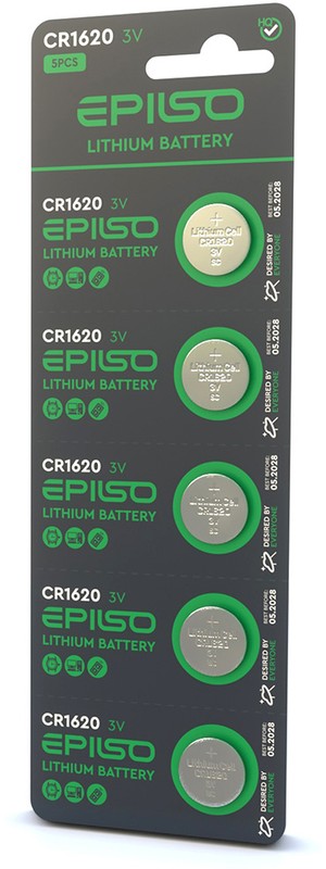 Бататрейка EPILSO CR1620 3V