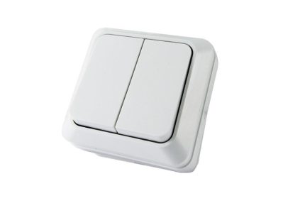 Выключатель TDM Ладога ОУ 2 кл. 10А бел. SQ1801-0003