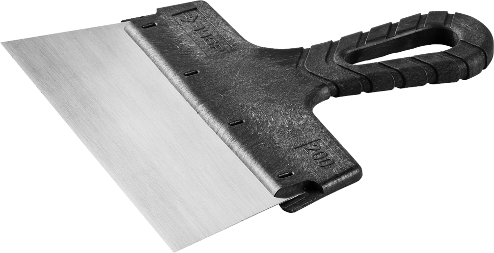 Шпатель "Зубр Стандарт" стальное полотно 200мм