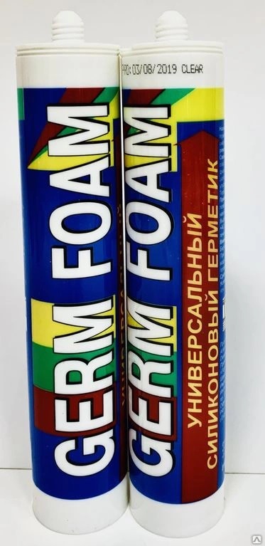 Герметик "Germfoam" санитарный, прозрачный 280мл