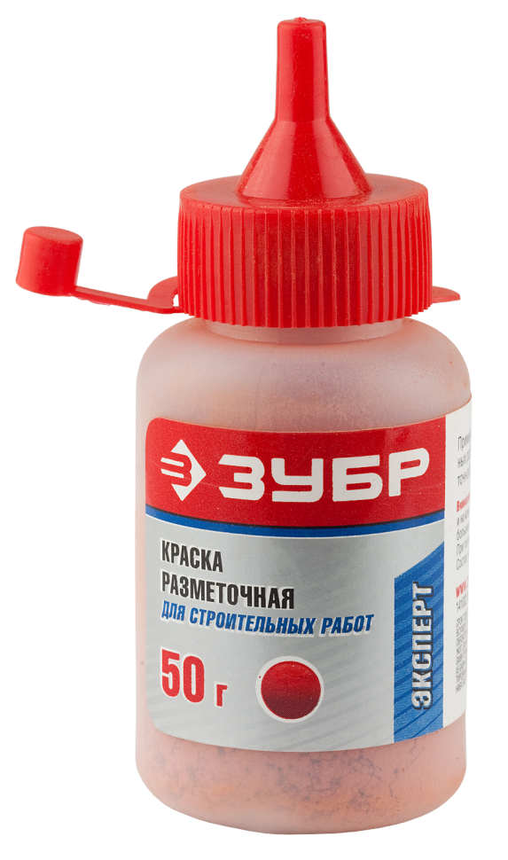 Краска Зубр разметочная красная, 50 г