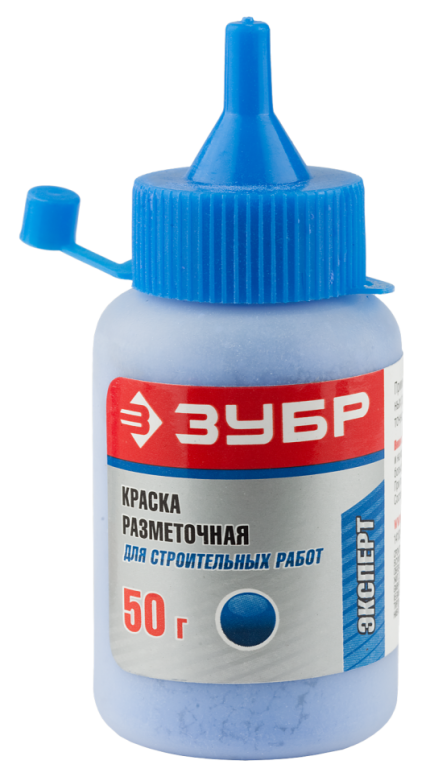 Краска Зубр разметочная синяя, 50 г