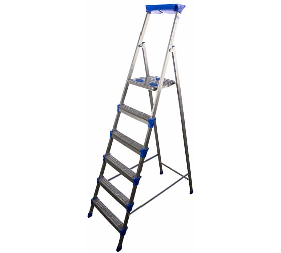 Лестница-стремянка 6-и ступенчатая широкие ступени СМ6