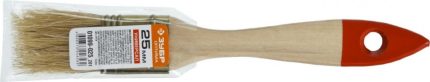 Кисть плоская ЗУБР "Универсал-Оптима" 25 мм 01099-025