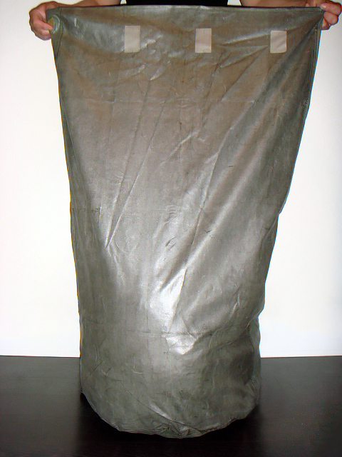 Мешок прорезиненный для зараженной одежды