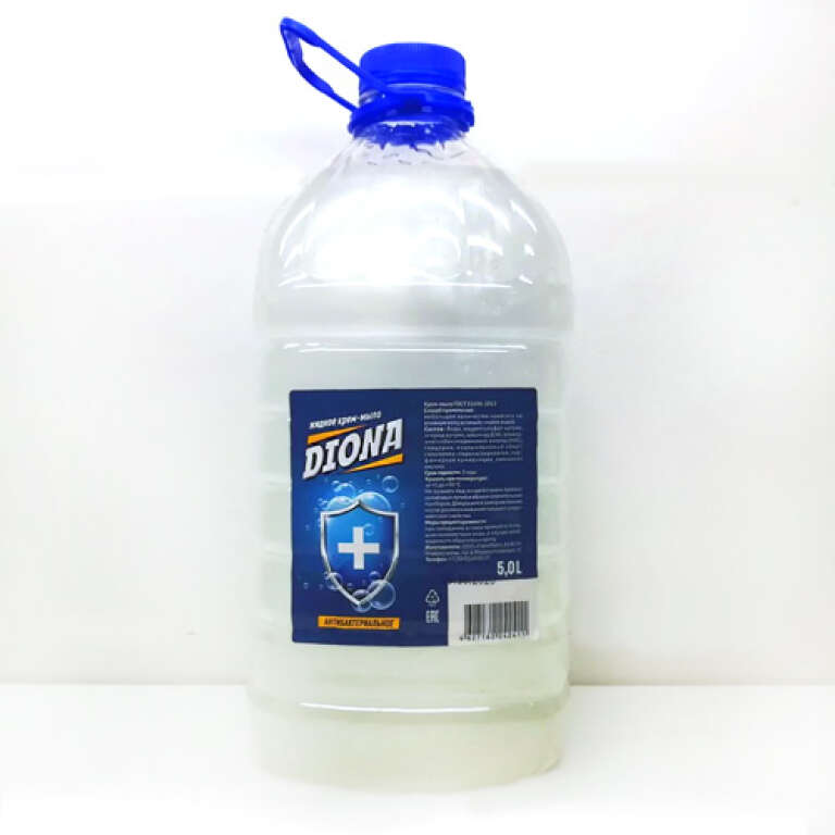 Крем-мыло Diona антибактериальное , 5л.
