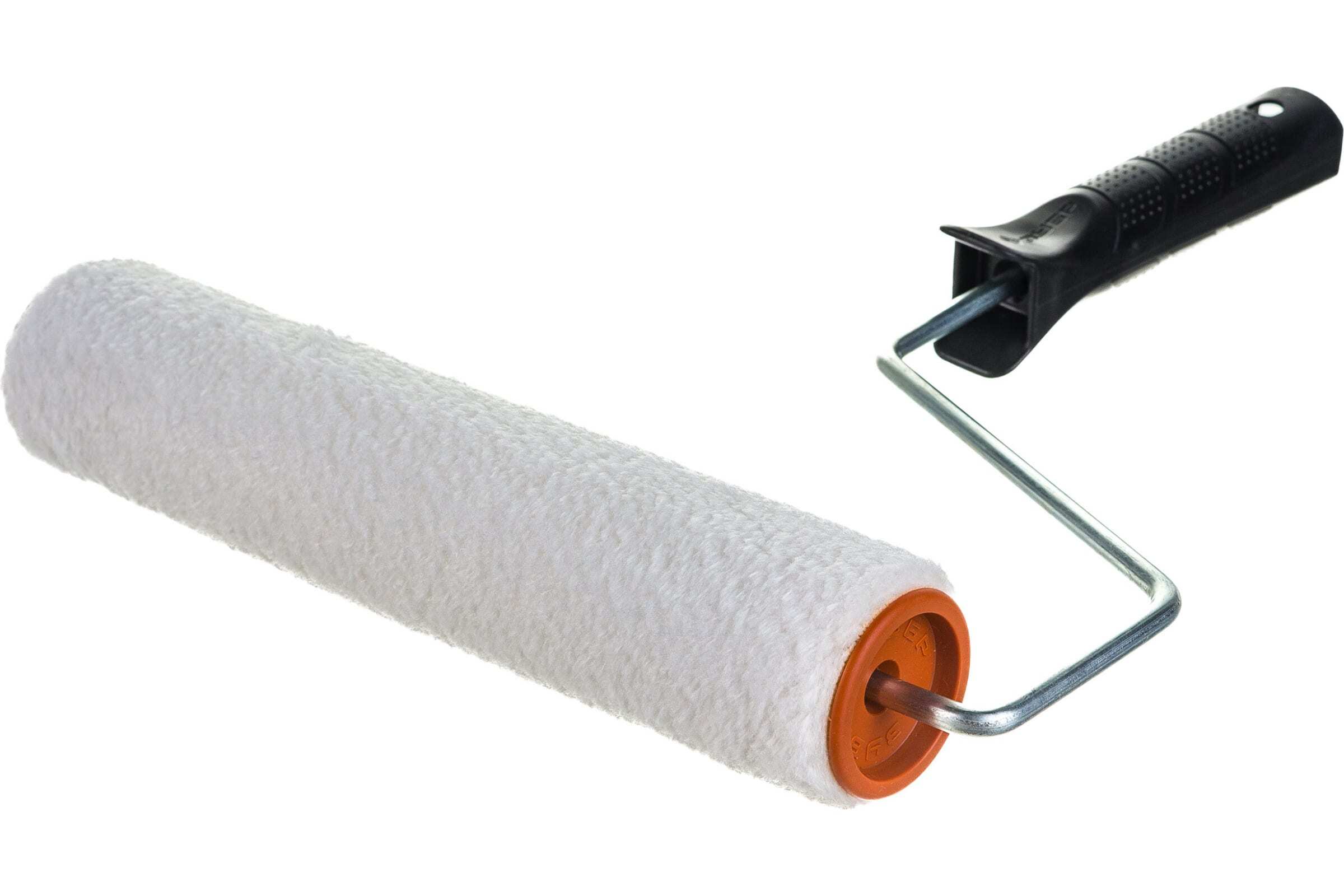 Валик малярный ОПТИМА-ВЕЛЮР в сборе, ворс 4мм, бюгель 6мм, 40х180мм, ЗУБР 03514-18