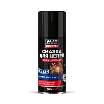 Смазка для цепей (PTFE) (аэрозоль) 210 мл. AVS AVK-726
