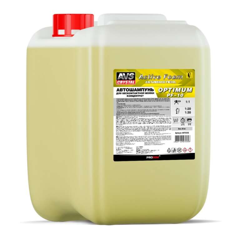 Средство для бесконтактной мойки автомобиля 20л, Active Foam OPTIMUM, A07535S