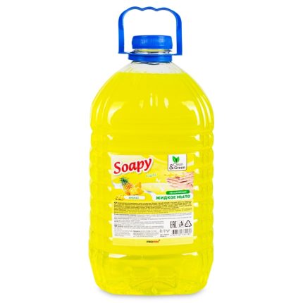 Крем-мыло Soapy Clean & Green Ананас 5л эконом канистра, CG8228