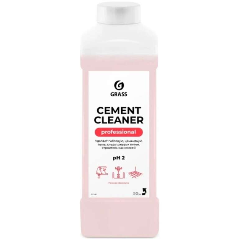 Средство для очистки после ремонта "Cement Cleaner" 1л,арт.217100,Grass