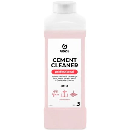 Средство для очистки после ремонта "Cement Cleaner" 1л,арт.217100,Grass