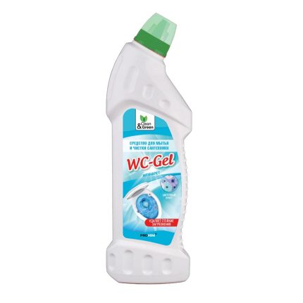 Средство для чистки сантехники WS-Gel Clean & Green (кислотное)750мл, CG8074