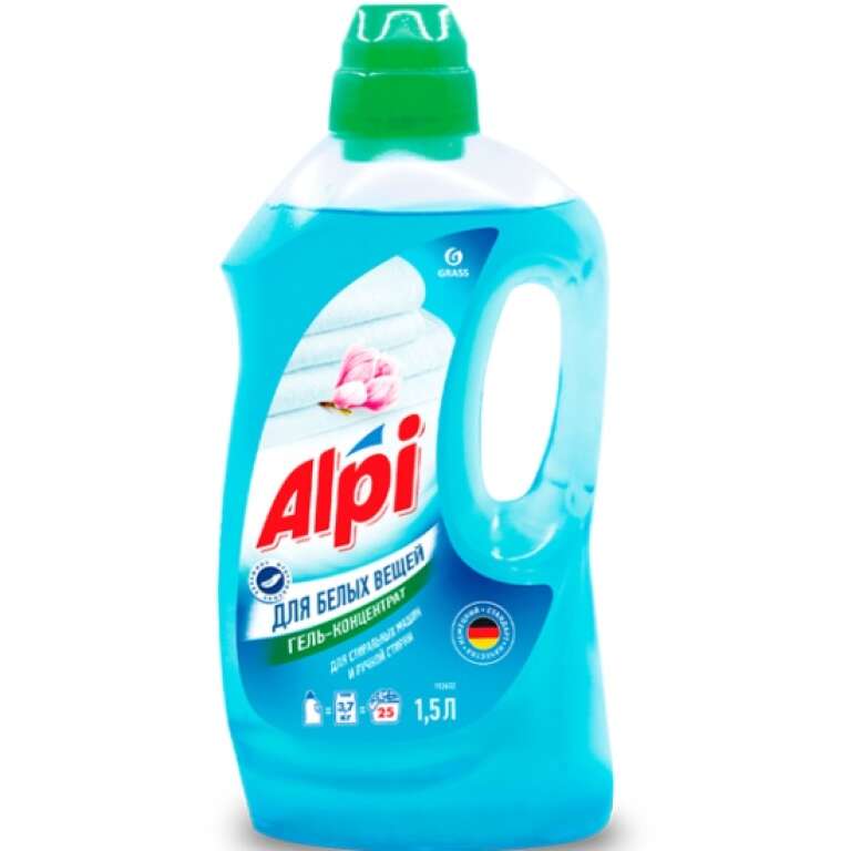 Гель-концентрат "Alpi" для стирки белых вещей, 1,5л, арт.112602