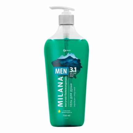Гель для душа "MILANA"Могучий Килиманджаро, 750мл., арт. 125782