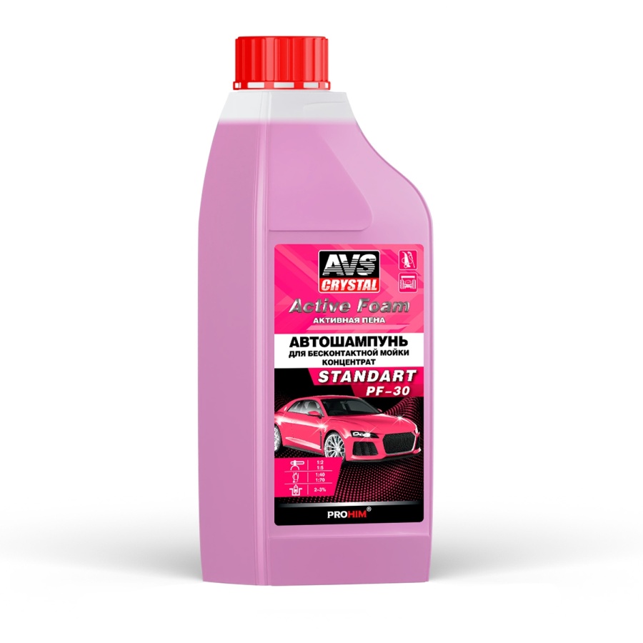 Автошампунь для б/к мойки Active Foam PF-30 STANDART 1л А07539S Автошампунь для б/к мойки Active Foam PF-30 STANDART 1л А07539S