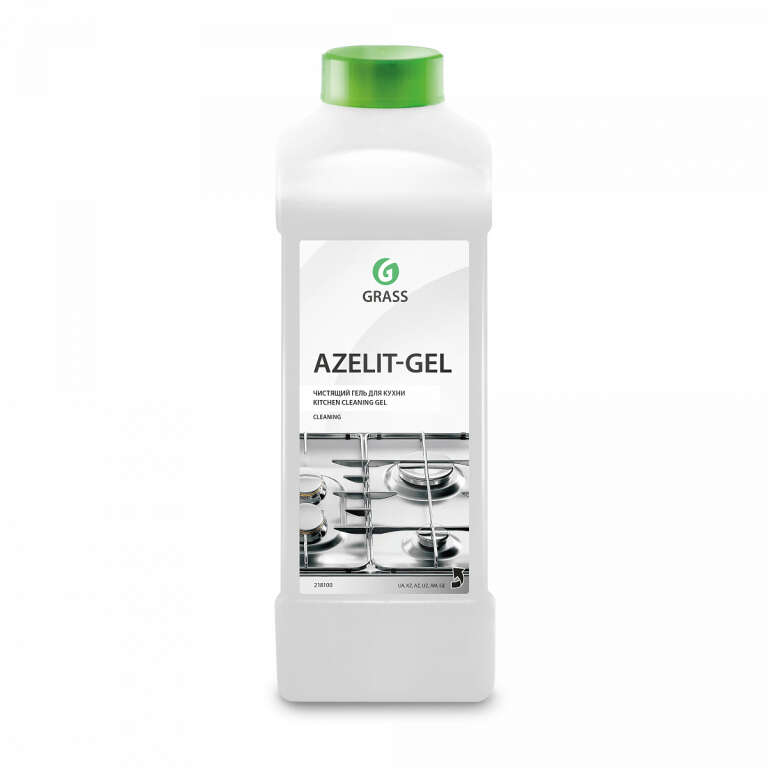 Средство для обезжиривания на кухне "Azelit" 1кг, гель, Grass, арт. 218100