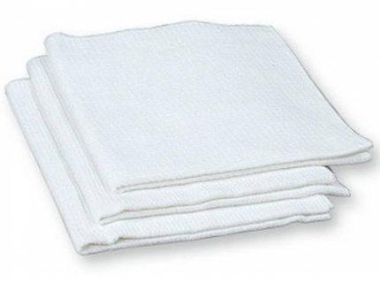 Изделие вафельное отбеленное 40*80см 170гр/м2