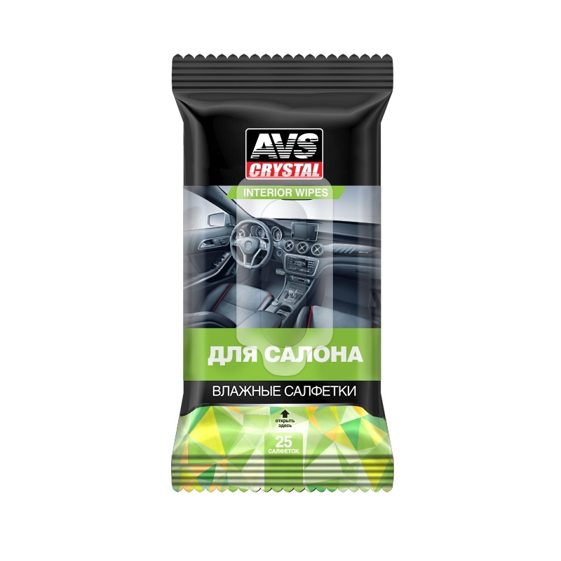 Влажные салфетки Для Салона AVK-201 Влажные салфетки Для Салона AVK-201