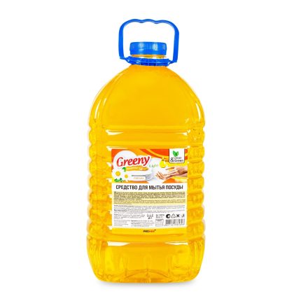 Средство для мытья посуды Greeny Light Ромашка, 5л CG8169