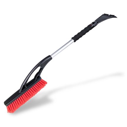 Щётка-скребок AVS WB-6312 (73см), мягкая ручка, распущенная щетина
