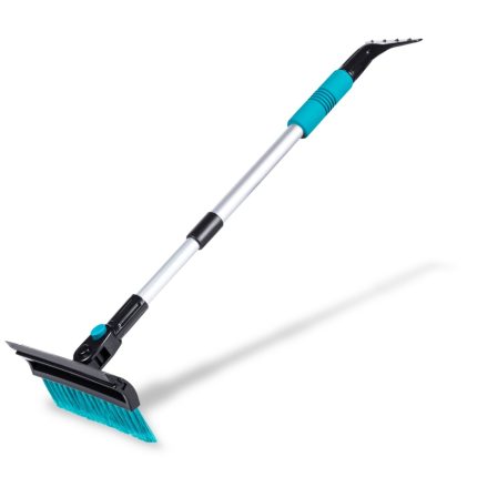 Щётка-скребок AVS SB-6315 (64-92см), мягкая ручка телескоп., распущенная щетина