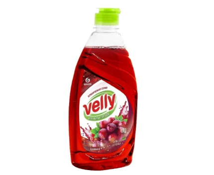 Средство для мытья посуды "Velly" 0,5л, Grass,морозная клюква, арт. 125430