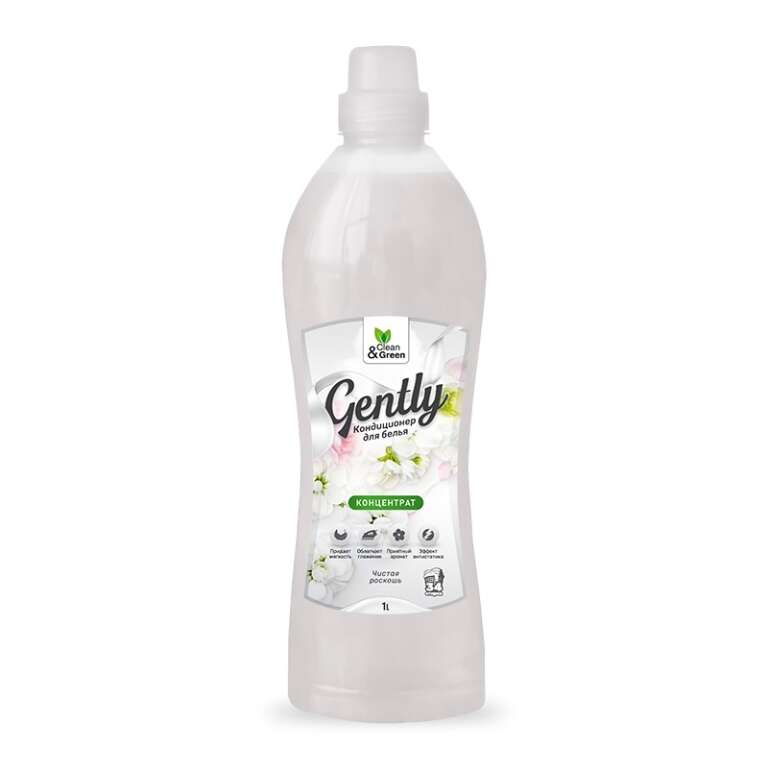 Кондиционер для белья Gently Чистая роскошь (белый) 1л CG8144