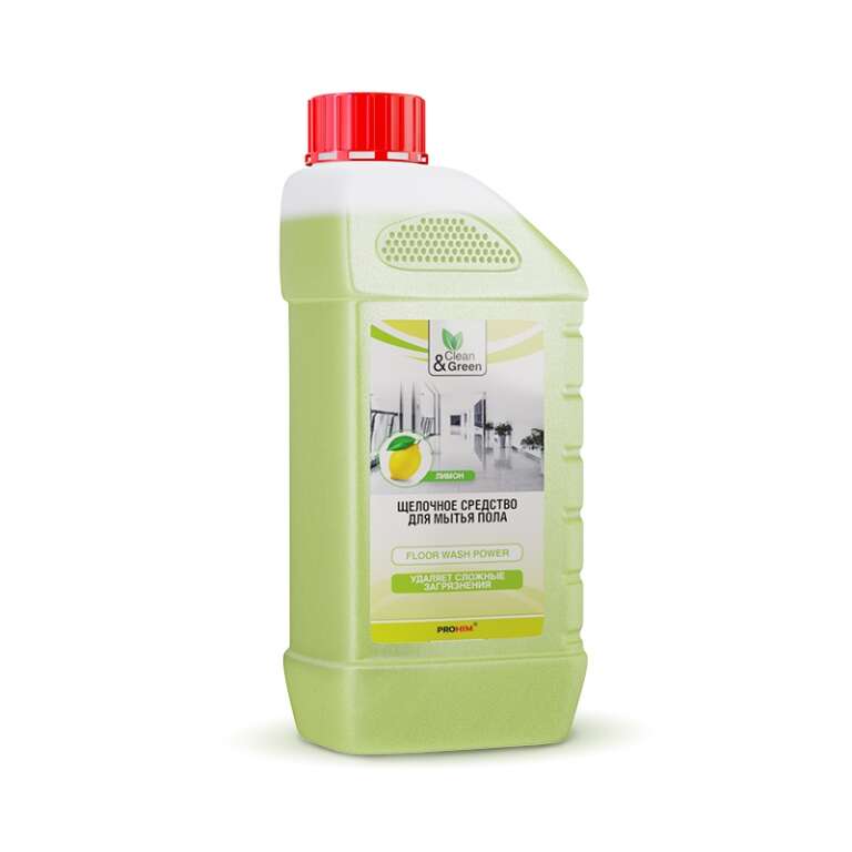 Щелочное средство для мытья пола 1 л Clean&Green CG8032