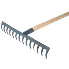 Грабли 16 зубые, прямые ГП-16 с черенком