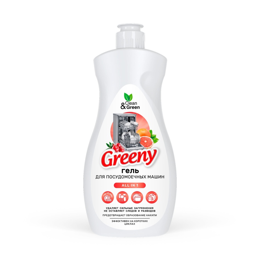 Гель для мытья посуды в посуд.машинах Clean&Green 8321 Гель для мытья посуды в посуд.машинах Clean&Green 8321