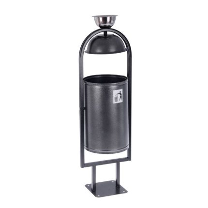 Урна "Рубин-30" с крышкой с пепельницей