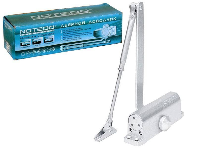 Доводчик NOTEDO DC-80 белый (60-80 кг)