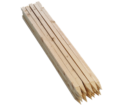 Колья деревянные 1,2м 20*20мм 1шт.