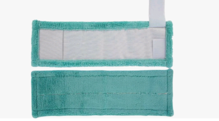 Насадка для швабры МОП плоская,микрофибра,14*44см,карман+липучка,MopM3-Eco-H/4415 Рыжий Кот