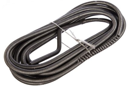 Трос сантехнический 15м Д-10 пружинный ВИР