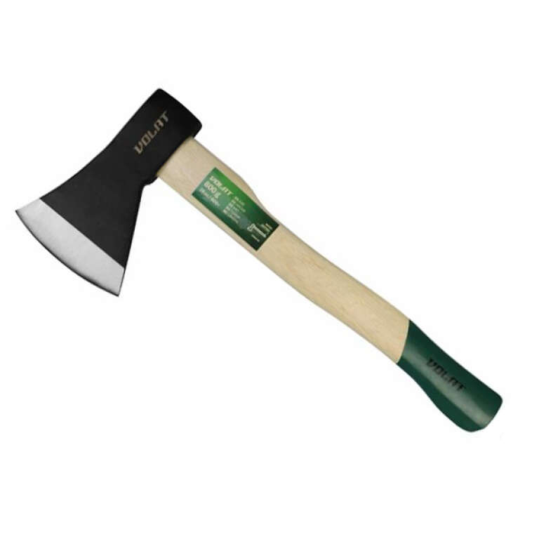 Топор ВОЛАТ 800 г с деревянной рукояткой 10260-08
