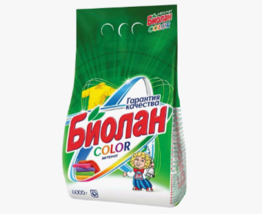 Порошок для стирки "Биолан" автомат (6кг)