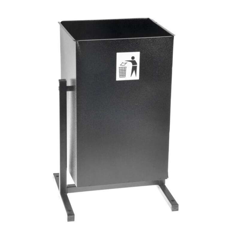 Урна для мусора "Уралочка-Бюджет" Квадратная