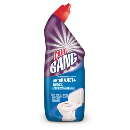 Чистящее средство Cillit Bang для туалета дезинфецирующее 750мл