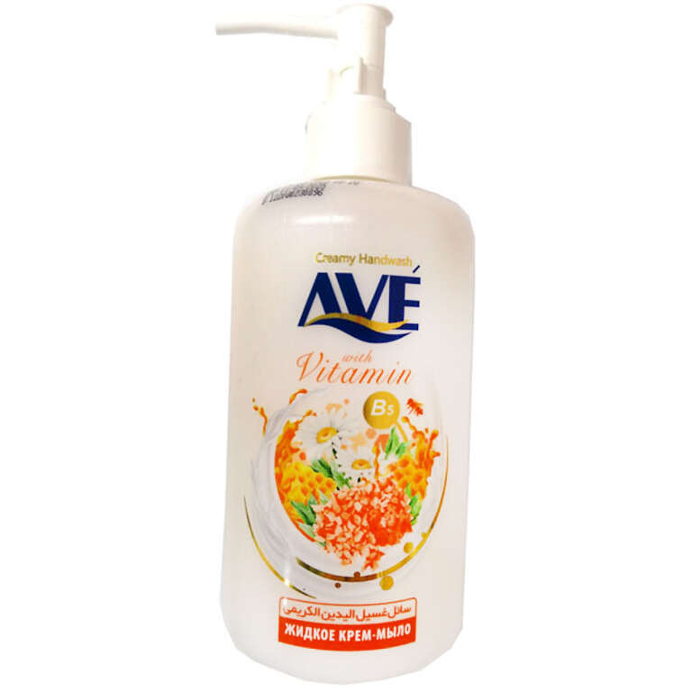 Мыло-крем AVE 450 гр Молоко и мед