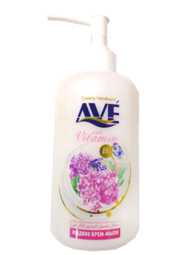 Мыло-крем AVE 450 гр Молоко и цветы