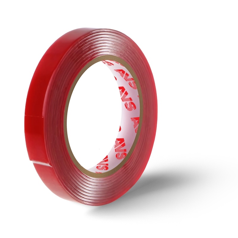 Лента клейкая двусторонняя AVS SCH-028 12 mm x 5 m акриловая основа (прозрачная) A40224S Лента клейкая двусторонняя AVS SCH-028 12 mm x 5 m акриловая основа (прозрачная) A40224S