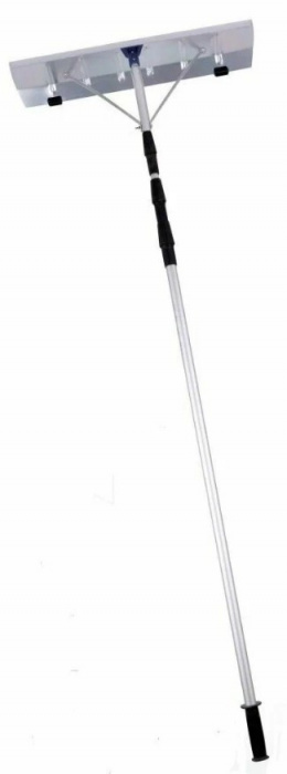 Скребок для сбора снега с крыши алюм.(1,47-4,9м) 3011