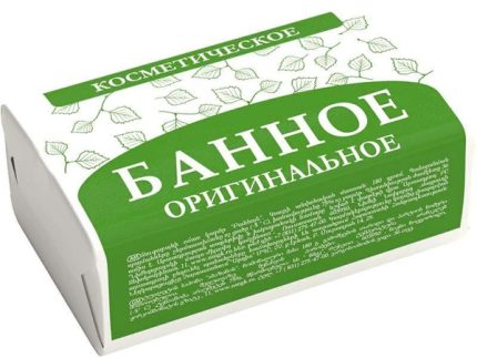 Мыло туалетное "Банное" 180гр в ассортименте