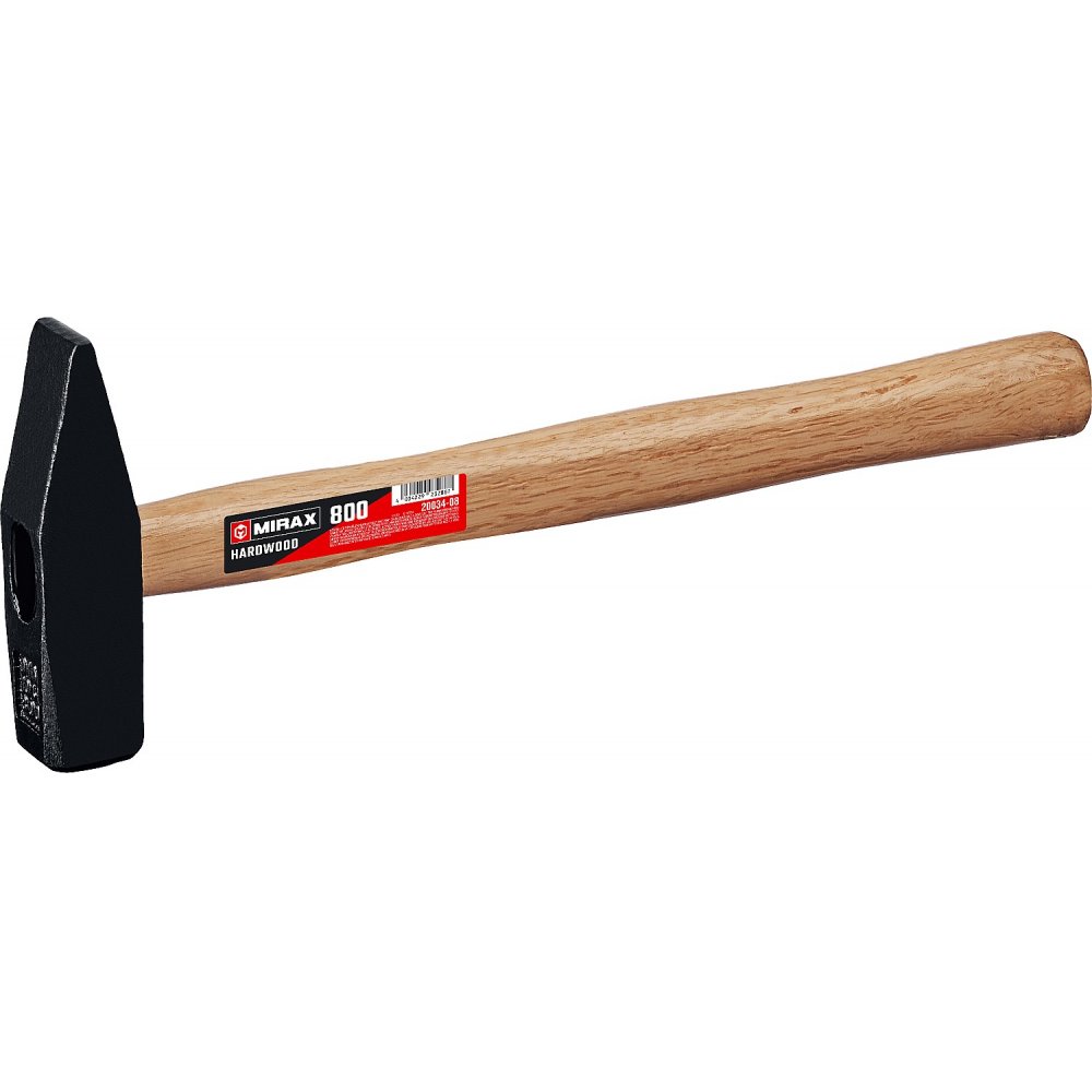 Молоток "MIRAX" с деревянной рукояткой 800г Молоток "MIRAX" с деревянной рукояткой 800г