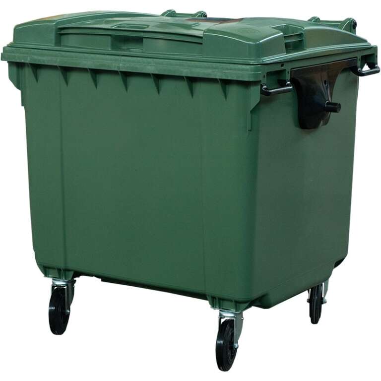 Евроконтейнер пластиковый мусорный 770 л.